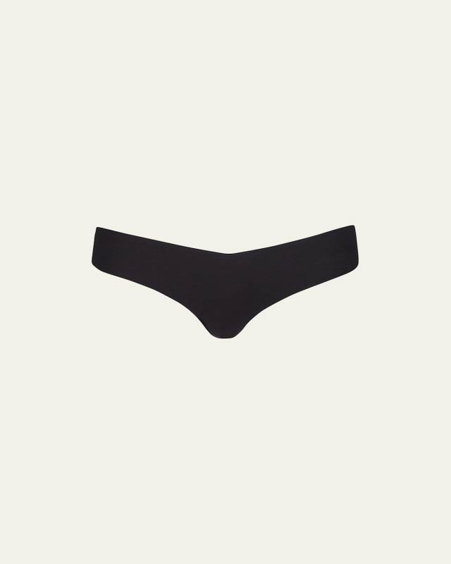Low-Rise Cotton Thong